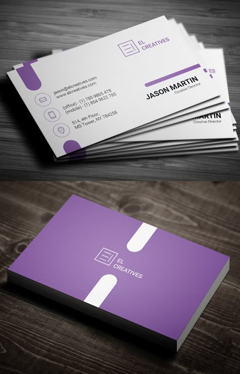 Corporate Business Card Design, Business Cards Layout, Graphic Design Business Card, Modern Business Cards Design, Name Card Design, Professional Business Card Design, Professional Business Cards Templates, Minimal Business Card, Visiting Card Design