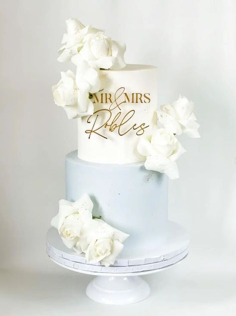 A custom double layered acrylic topper celebrating the new Mr and Mrs is the perfect classy finish to your wedding cake! It adds dimension, shows off your new names and is a great keepsake! Measures 5.5" wide x 4.5" tall approximately (to fit 6"-8" cakes) Double Layer acrylic in a variety of finishes to compliment your wedding style All AALVO products are designed and laser cut in house. Classy Wedding Cake Toppers, Custom Wedding Cake Topper, Blush Pink And Black Wedding, Classy Wedding Cakes, Modern Wedding Cakes, Elegant Wedding Cake Toppers, Mr Mrs Cake Toppers, Wedding Cake Pearls, Acrylic Topper