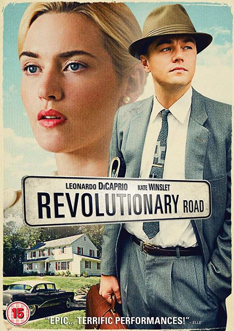 ‘Revolutionary Road’ (2008) Dope Movie, Leonardo Dicaprio Movies, Revolutionary Road, John Hart, Leo And Kate, Sam Mendes, Academy Award Winners, Leo Dicaprio, Alternative Movie Posters