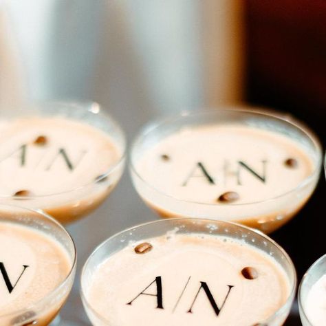 Espresso Martini At Wedding, Espresso Bar At Wedding, Expresso Martini Theme Party, Espresso Martini Signature Drink Wedding, Wedding Martini Bar, Wedding Espresso Bar, Espresso Martini Wedding Bar, Wedding Espresso Martini, Espresso Martini Tower Wedding