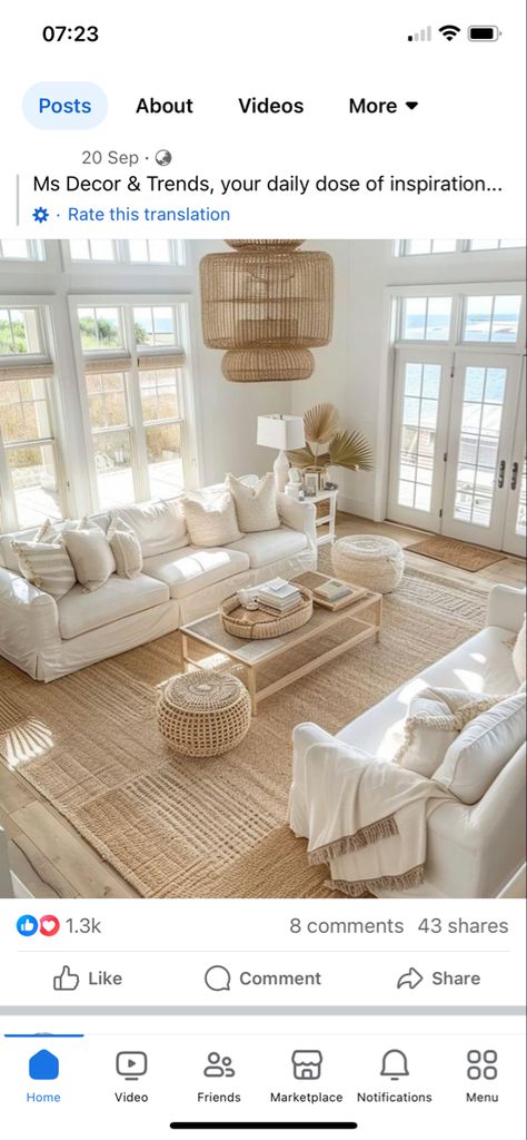 Coastal Homes, House Design, Living Room, Design