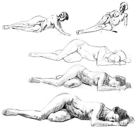 Life Drawing Pose, Best Poses, Woman Laying, Draw Step By Step, Figure Drawings, Life Drawing Reference, Quick Sketches, Human Figure Sketches, Sketch Poses