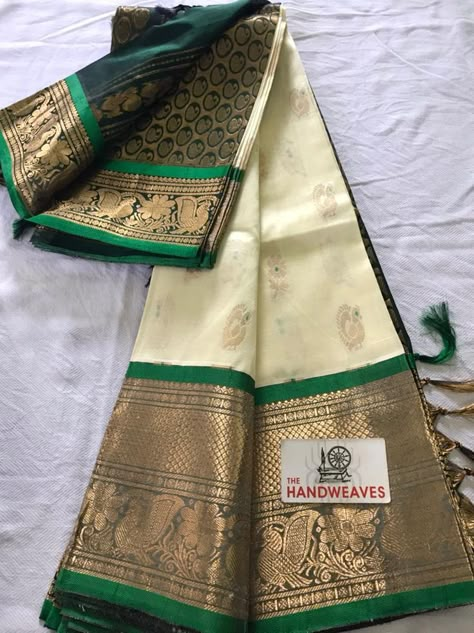 Thalambralu Saree, Silk Saree Colour Combinations, Pink Half Sarees, Saree Aesthetic, Khadi Sarees, Saree Colors, Silk Saree Designs, Bride Sarees, Onam Outfits