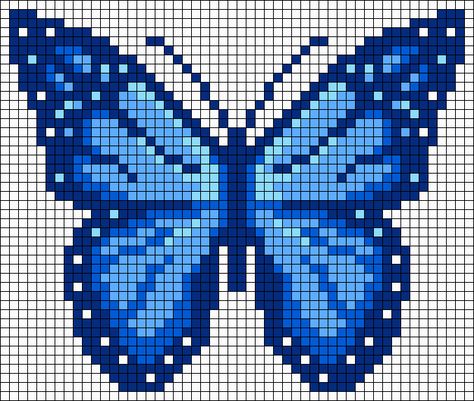 Crochet Butterfly Applique, Dark Gradient, Butterfly Light, Butterfly Cross Stitch Pattern, Crochet Dreams, Modele Pixel Art, Crochet Butterfly Pattern, Butterfly Applique, Applique Tutorial