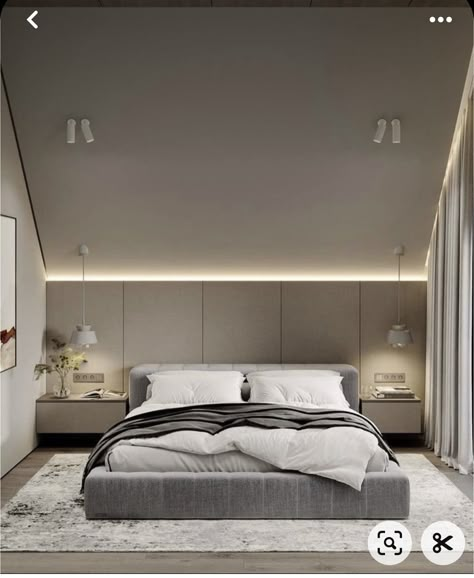 Bedroom Mansarda, Mansard Bedroom, Slanted Roof Bedroom, Bedroom Slanted Ceiling, Slanted Wall Bedroom, Slanted Ceiling Bedroom, Sloped Ceiling Bedroom, Teenager Bedroom Design, Attic House