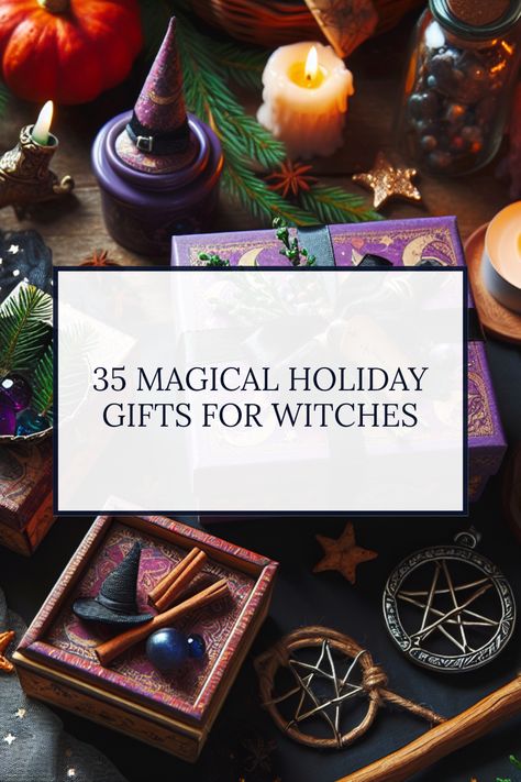 Looking for the perfect witchy gift? Check out these 35 magical holiday gift ideas that any witch would love! From enchanting crystals and mystical herbs to spells and blessed candles, there's something special for everyone. Whether you're shopping for a seasoned witch or a beginner just starting their journey, these delightful surprises will bring joy and charm to their holiday season. Gift your favorite magical beings Lap pillows, witches' bundles, or themed artwork to show how much you care. Explore these ideas and let the magic begin! Gift Ideas For Witchy Friends, Homemade Incense, Gifts For Witches, Witchy Friends, Magical Beings, Witchcraft For Beginners, Witchy Stuff, Holiday Gift Ideas, Winter Solstice