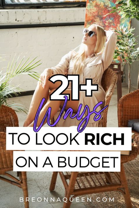 "Slay on a budget with these 21 clever fashion hacks that will have you looking like a million bucks. Embrace affordable elegance and transform your look with these budget-friendly style tips. #FashionHacks #BudgetElegance #StylishSavings" How To Wear Diamonds Casually, High Fashion On A Budget, Dressing Classy On A Budget, Dress Rich On A Budget, Look Rich On A Budget, Rose Gold Jewelry Outfit, Outfits On A Budget, Boujee On A Budget, Fashion Styling Tips