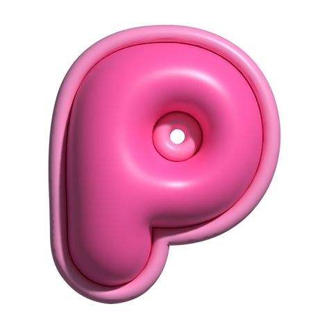 Bubble Letter P, Pink Letter, Letter P, Bubble Letters, Letter Set, Dream Nails, Pool Party, Lettering Alphabet, Wallpaper Backgrounds