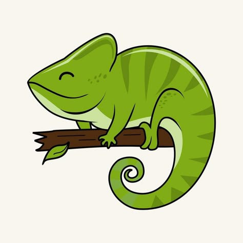 camaleón, ilustraciones, caricatura, aislado Chameleon Drawing, Drawing Lessons For Kids, Cardboard Art, Cool Coloring Pages, Drawing Lessons, Logo Maker, Free Logo, Cartoon Drawings, Animal Drawings