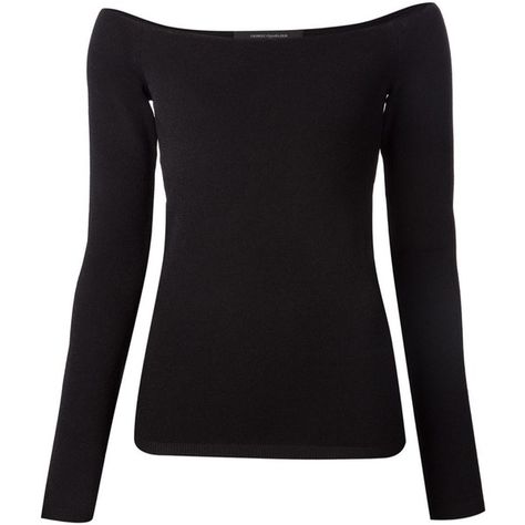 Cédric Charlier boat neck fine sweater ($820) ❤ liked on Polyvore featuring tops, sweaters, black, black top, boatneck top, black sweater, boatneck sweater and bateau neck top Black Boatneck Top, Olga Petrova, Black Boat, Boat Neck Shirt, Boat Neck Sweater, Cedric Charlier, Tøp Aesthetic, Sweaters Black, Bateau Neck