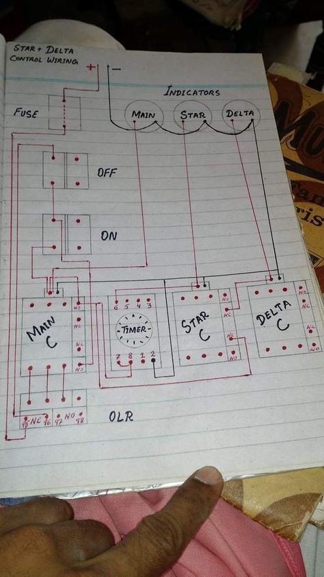 Satr delta contactor wiring | Electrical circuit diagram, Circuit diagram, Basic electrical wiring Contactor Wiring Diagram, Electrical Panel Wiring, Wiring Electrical, Electrical Wiring Colours, Basic Electrical Engineering, Electrical Engineering Books, Electronics Projects For Beginners, Basic Electronic Circuits, Basic Electrical Wiring