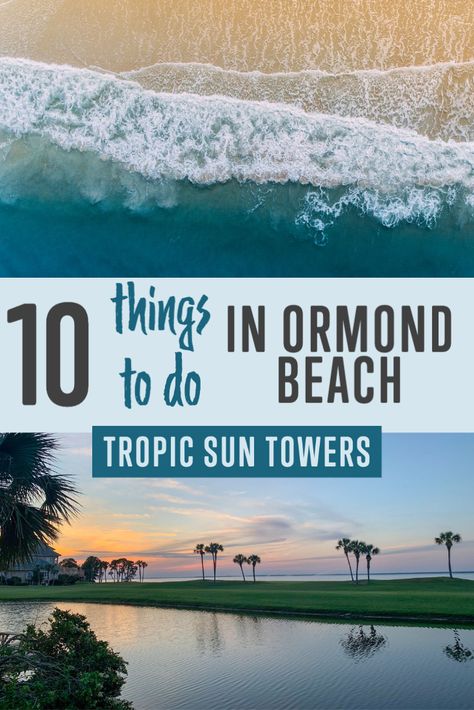 Ormond Beach combines a small-town atmosphere with a first-class experience. With the Atlantic Ocean to the east and the Tomoka River to the West, it’s an especially great place to enjoy nature and water activities. Our resort’s proximity to the beach makes it easy to relax and play on the shore, and Ormond Beach offers other exciting attractions as well. Read on to explore our list of 10 things to do in Ormond Beach. Ormond Beach Florida Things To Do, Ormond Beach Florida, Travel Florida, Florida Trip, Daytona Beach Florida, Georgia Travel, Ormond Beach, Well Read, Universal Studios Orlando