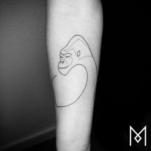 Animal Tattoos and their Meanings | by Jhaiho | Medium Gorilla Tattoos, Tattoos And Their Meanings, Masculine Tattoos, Crab Tattoo, Animal Meanings, Gorilla Tattoo, Hourglass Tattoo, O Tattoo, Deer Tattoo