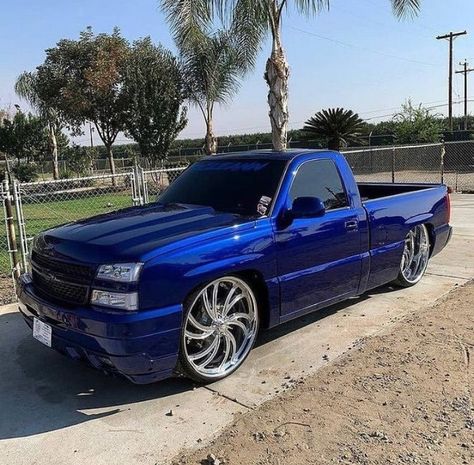 Dropped Trucks Chevy, Chevy Silverado Ss, Chevy Silverado Single Cab, 85 Chevy Truck, Silverado Single Cab, Chevy Trucks Lowered, Low Trucks, Trucks Lowered, Single Cab Trucks