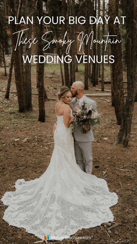 Scenic Wedding Venues, Mountains Cabin, Gatlinburg Wedding, Gatlinburg Weddings, Wedding In The Mountains, Smoky Mountain Wedding, Smoky Mountains Cabins, Cabin Wedding, Mountain Wedding Venues