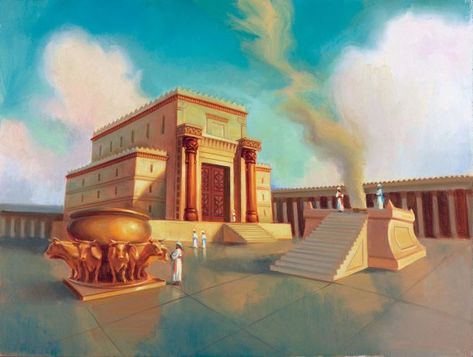 Real Story Behind The Historical Legend Of Taboot-e-Sakina And Haikal-e-Sulemani|Parhlo.com Solomon Temple, Solomon's Temple, Temple Of Solomon, Solomons Temple, Mormon Temples, Greek Temple, King Solomon, Bible Pictures, Biblical Art