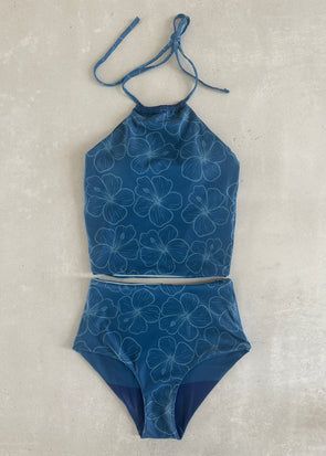 Flora - Reversible Tankini - $86 – Rad Swim Aesthetic Tankini Swimsuit, Cute Swimsuits For Teenagers, Rad Swim, Modest Bathing Suits, Cute Tankinis, Preppy Swimsuit, Modest Bathing Suit