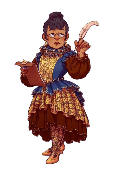 Female Halfling Wizard Scholar - Pathfinder PFRPG DND D&D 3.5 5th ed d20 fantasy Female Gnome Dnd, Dnd Librarian, Gnome Librarian, Halfling Wizard, Halfling Female, Female Halfling, Gnome Female, Dnd Halfling, Gnome Dnd