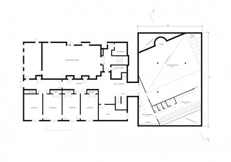 Room For Prayer: Mosque and Cultural Center (5) Coworking Space Design, Landscape Architecture Portfolio, Photography Room, Library Plan, Wellness Room, Mosque Design, Islamic Center, Architecture Drawing Plan, Basement Floor Plans