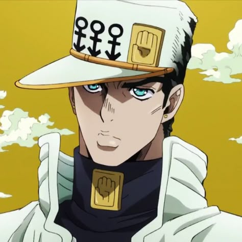 Jotaro Kujo Icon, Jotaro Joestar, Kujo Jotaro, Jojo's Bizarre Adventure Characters, Diamond Is Unbreakable, Jojo Stands, Jojos Bizarre Adventure Jotaro, Heaven Art, Jojo Parts