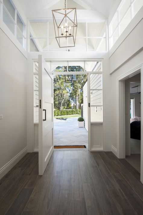 Hampton Style Flooring, Luxe Hamptons Style, Hamptons Style Front Door, Hamptons Flooring, Hamptons Front Door, Hamptons Hallway, Hamptons Renovation, Hamptons Style Bathroom, Hamptons Door