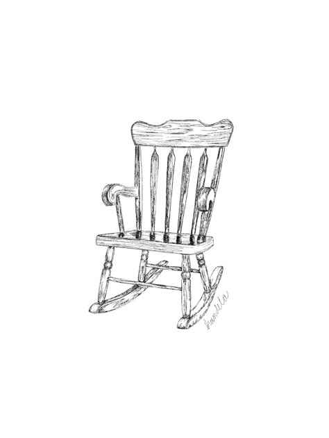 hand drawn rocking chair tattoo design Rocking Chair Tattoo Design, Armchair Tattoo, Tiny Chair Tattoo, Rocking Chair Tattoo, Rocking Chair Art, Rocking Chair Drawing, Chair Tattoo Design, Rocking Chair Illustration, Chair Doodle