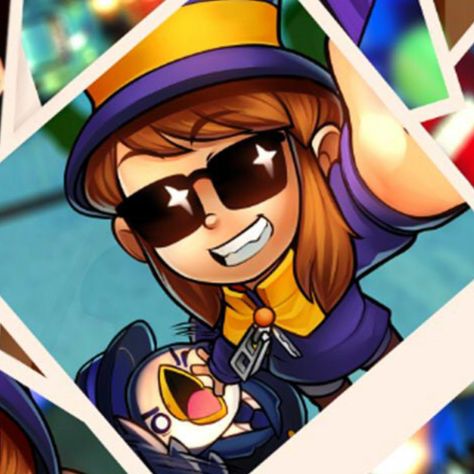 A Hat In Time Pfp, Hat Kid A Hat In Time, Hat In Time, Hat In Time Fanart, A Hat In Time Fanart, Time Icon, Video Game Systems, A Hat In Time, Game & Watch