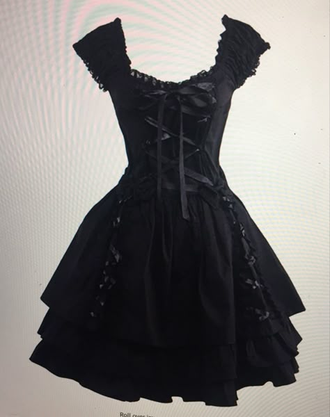 Emo Homecoming Dresses, Goth Mini Dress, Goth Outfits Dress, Black Emo Dress, Alternative Fashion Dresses, Protagonist Outfit, Emo Dress, Mini Dress Corset, Black Dress Mini