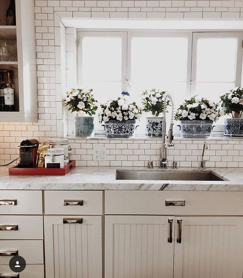 Roxy Bijan, Roxy Sowlaty, Kitchen Style, Window Sill, Double Vanity, Roxy, Bathroom Vanity, Vanity, Blue And White