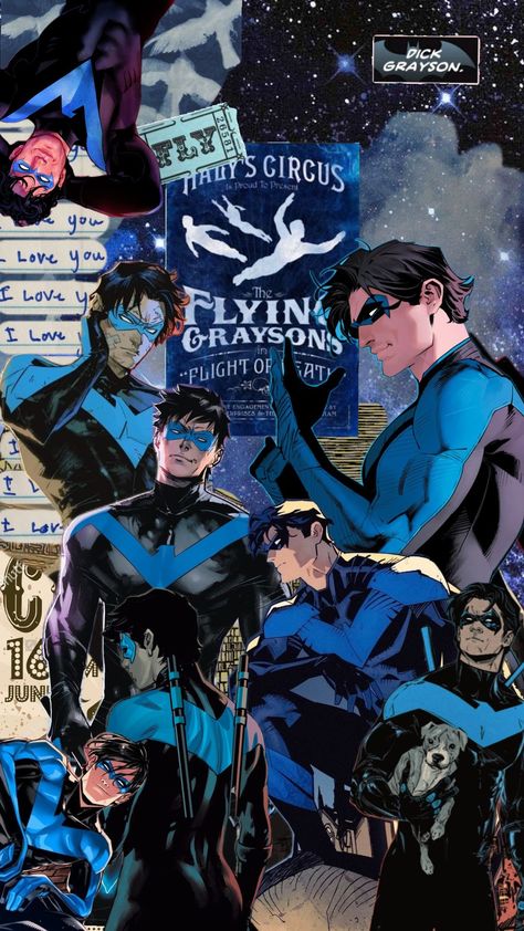 "#nightwing #dickgrayson #batfam #nightwingwallpaper Nightwing Hoodie, Nightwing Wallpaper, Nightwing Young Justice, Nightwing Robin, Robin Batman, Dc Fanart, Dc Comics Wallpaper, Iphone Decal, Batman Dc