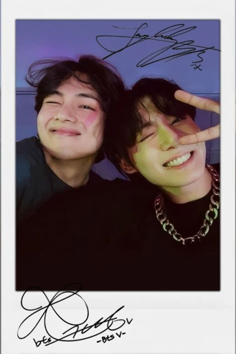 Taekook Aesthetic Collage, Taekook Polaroid Aesthetic, Taekook Polaroid, Taekook Photoshoot, Bts Photocards Aesthetic, Film Out Bts, Jungkook Polaroid, Polaroid Bts, Kpop Polaroid