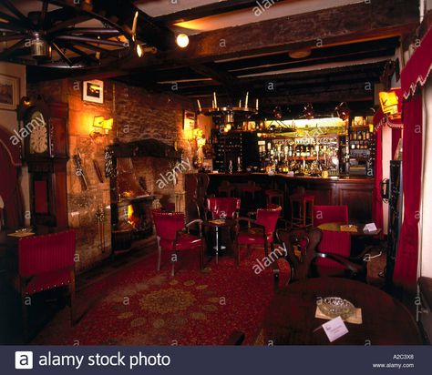 Interior of Traditional Old English Pub Stock Photo English Pub Interior Design, English Pub Interior, Home Pub Ideas, Irish Pub Design, Old English Pub, Irish Pub Decor, Pub Interior Design, Cocktail Bar Design, Pub Ideas