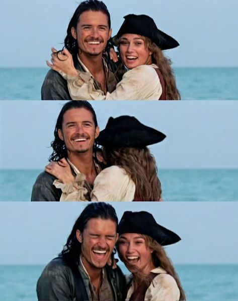 Elisabeth Swan, Will And Elizabeth, Bts Behind The Scenes, Film Edit, Kaptan Jack Sparrow, Elizabeth Swann, Film Disney, I Love Cinema, William Turner