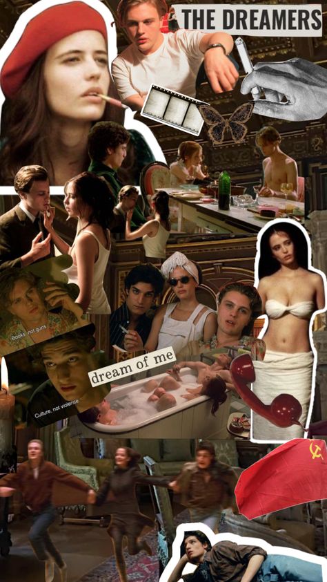 #thedreamers #60s #film #evagreen The Dreamers Aesthetic, The Dreamers Movie, Dreamers Aesthetic, 60s Film, Eva Green, Fantasy Landscape, Dark Academia, Connect With People, Your Aesthetic