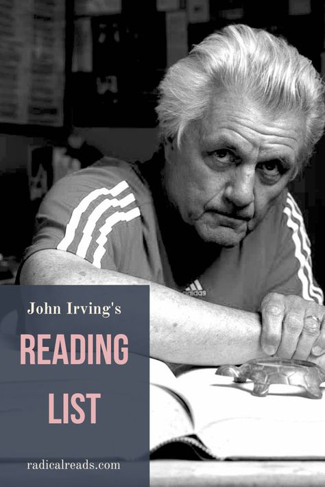 John Irving's Reading List Tbr Books, Best Books For Men, Different Types Of Books, Joy Craft, Must Read Novels, John Irving, Bucket List Book, Herman Melville, Thomas Hardy