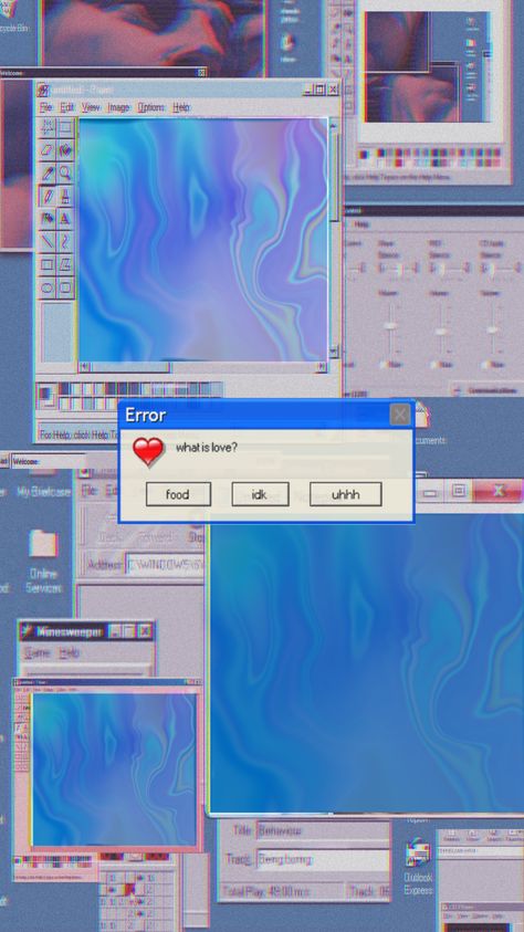 Computer Astethic Wallpaper, Computer Pfp Aesthetic, Error Aesthetic Wallpaper, Retro Internet Aesthetic, Internetcore Wallpaper, Windows Error Aesthetic, Y2k Computer Aesthetic, Computer Astethic, Old Computer Wallpaper