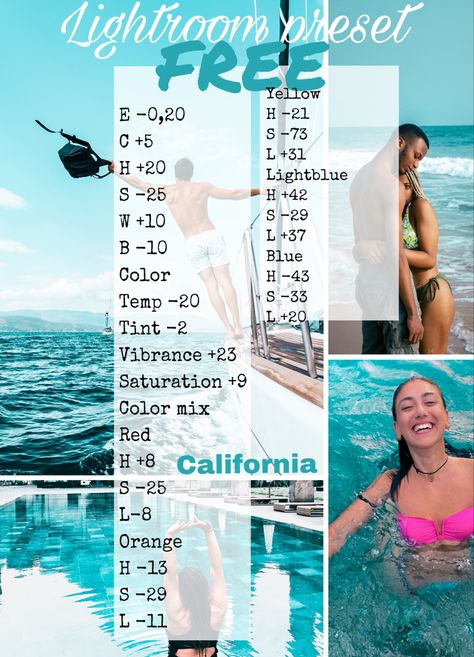 Beach Presets Lightroom, Beach Filter Lightroom, Lightroom Filters Codes, Photo Presets Free, Lightroom Recipes, Lightroom Filters Aesthetic, Light Room Preset, Clean Photo Editing, Beach Filter