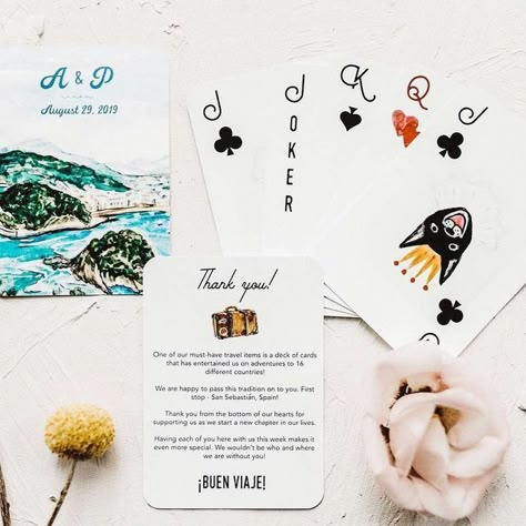 Hand Typography, Custom Playing Cards, Custom Deck Of Cards, Watercolor Card, Handmade Font, Wedding Favors For Guests, Custom Watercolor, Card Illustration, Wedding Party Favors