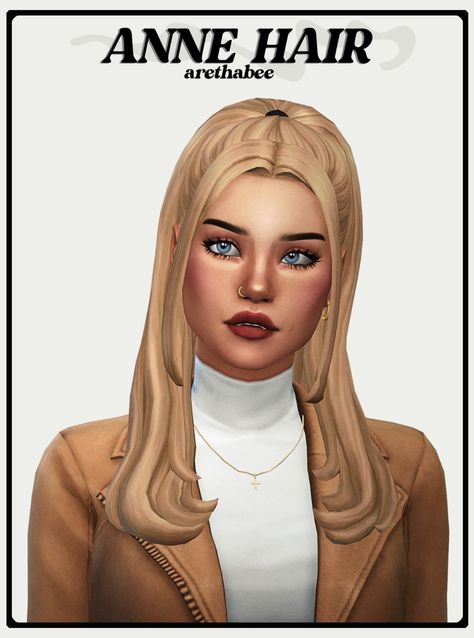 Sims 4 Black Hair, Mod Hair, Pelo Sims, Sims 4 Mm Cc, Sims 4 Characters, Sims 4 Mm, Sims Four, Sims4 Clothes, Sims 4 Cc Packs