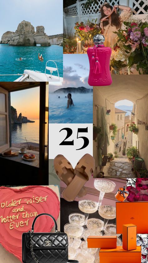 Random 25th birthday inspo #birthday #birthdayaesthetic #birthdayinspo #25 #twentyfive #party #vacation #wishlist #manifesting #wishlistideas 25 Birthday Ideas, 25th Birthday Ideas For Her, Bday Themes, Cheap Birthday Gifts, 25 Birthday, Birthday Ideas For Her, Birthday Inspo, April Birthday, July Birthday