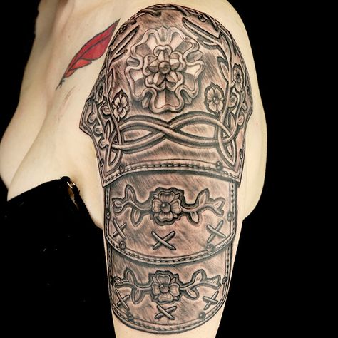 Elimination Tattoo: Shoulder Armor Tattoo Shoulder Women, Armour Tattoo, Bird Shoulder Tattoos, Shoulder Armor Tattoo, Bar Rescue, Celebrities Quotes, Travel Tattoos, Armor Tattoo, Tattoo Shoulder