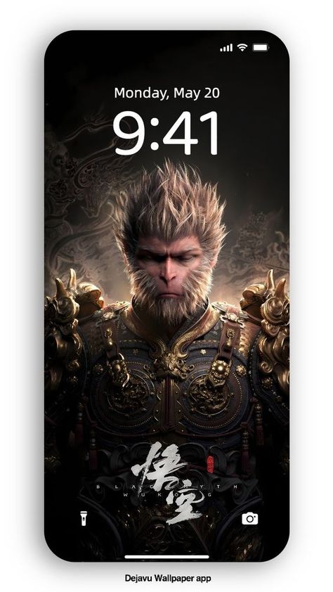 Download Black Myth: Wukong Wallpaper Background 8K for Phone - Dejavu - AI Wallpaper Museum Black Myth Wukong Wallpaper 4k, Black Myth Wukong Wallpaper, Wukong Wallpapers, 8k Wallpaper Iphone Black, Steampunk Font, Battle Stance, Wu Kong, Buddhist Texts, Handsome Monkey King