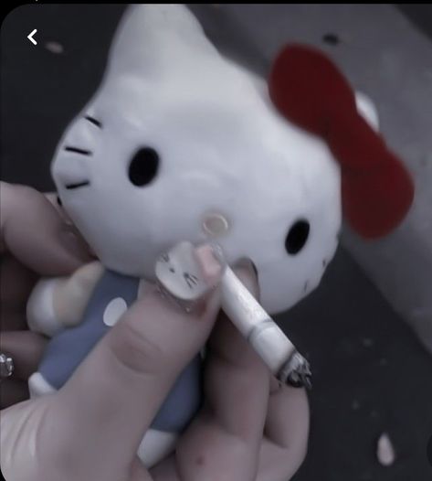 Pfps For Playlists, Scary Hello Kitty Aesthetic, Hello Kitty Flipping Off, Hello Kitty Mamadisima, Angry Hello Kitty, Gangster Hello Kitty, Vomit Emoji, Contact Pictures, Hello Kitty Funny