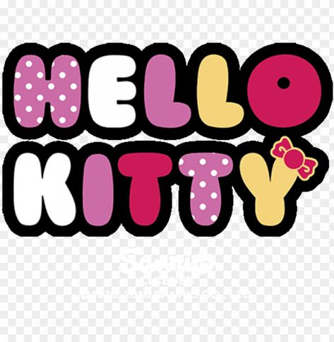 Hello Kitty Topper Printable, Hello Kitty Logo, Hello Kitty Clipart, Hello Kitty Birthday Cake, Hello Kitty Printables, Hello Kitty Baby, Logo Clipart, Hello Kitty Images, Hello Kitty Themes