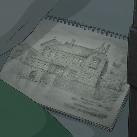 When Marnie Was There Sketch, When Marina Was There, When Marnie Was There Drawing, When Marnie Was There Tattoo, When Marnie Was There House, Marnie Ghibli, Ghibli Drawing, Ghibli House, Marnie Was There