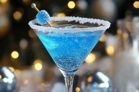 Arctic Candy Glow Cocktail Recipe - A Dazzling Party Drink with a UV Twist Glow Drinks Alcohol, Vodka Tonic, Raspberry Vodka, Blue Cocktails, Tonic Water, Cocktail Recipe, Party Drinks, Cocktail Recipes, Vodka