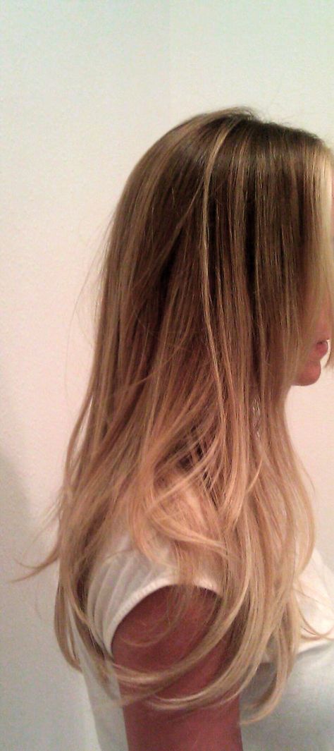 blonde ombre perfection. I'm going to this to my hair this winter :) Light Brown Ombre, Hair Colours, Long Blonde, Long Blonde Hair, Light Blonde, Blonde Ombre, Hair Envy, Dream Hair, Light Brown Hair