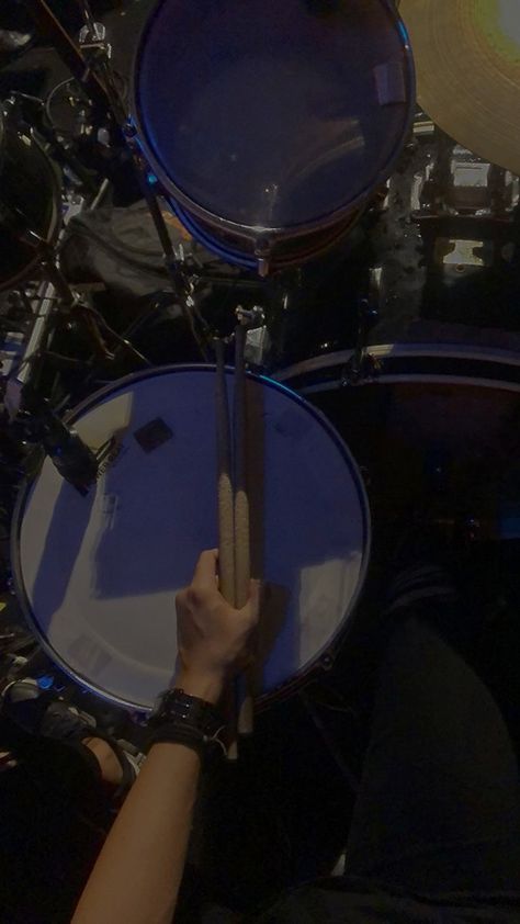 Percussion Instruments Aesthetic, Aesthetic Drum Set, Girl Playing Drums Aesthetic, Playing Drums Aesthetic, Drummer Boy Aesthetic, Drummer Boyfriend Aesthetic, Drum Aesthetics, Drumming Aesthetic, Drum Set Aesthetic