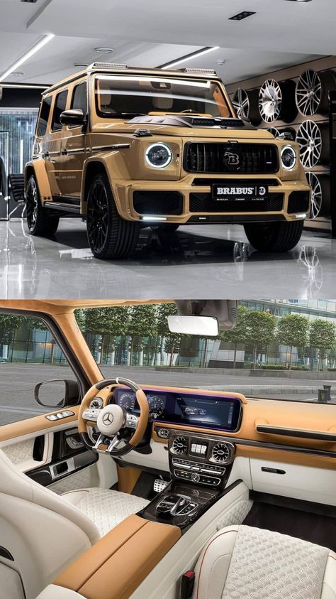 Mercedes Brabus, مرسيدس بنز, Dream Cars Mercedes, New Luxury Cars, Rolls Royce Wraith, Mercedes G Wagon, Luxury Car Brands, Top Luxury Cars, Luxury Car Interior