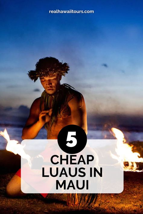 Discover 5 affordable luaus in Maui that offer traditional Hawaiian food and entertainment without breaking the bank. Options include The Myths of Maui Luau and The Feast at Mokapu. Click here for more details and tips on booking a budget-friendly luau! Traditional Hawaiian Food, Maui Luau, Maui Travel Guide, Maui Itinerary, Maui Travel, Hawaiian Food, Perfect Night, The Bank, Night In